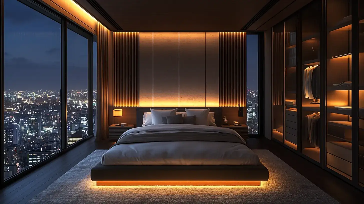 マスターベッドルーム